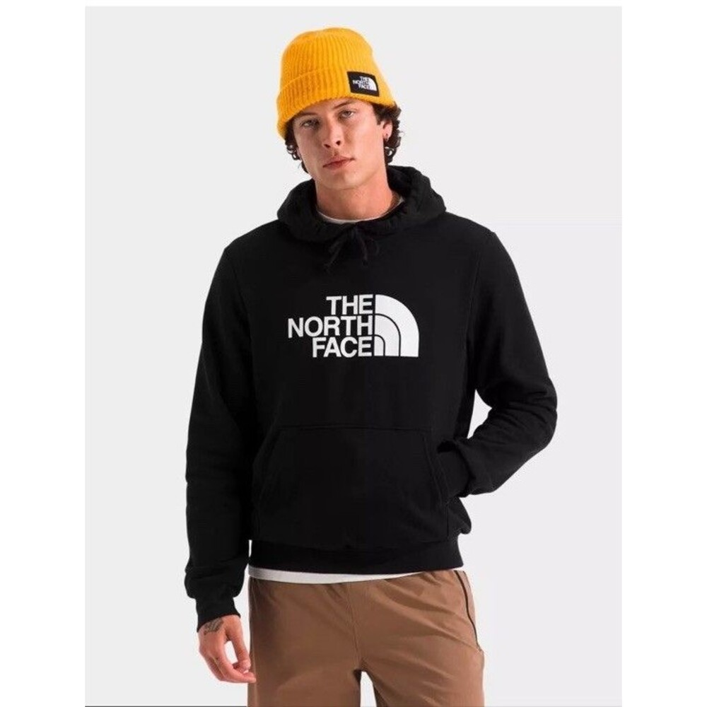 THE NORTH FACE Men's Half Dome Pullover Hoodie Sweatshirt Black Size Medium